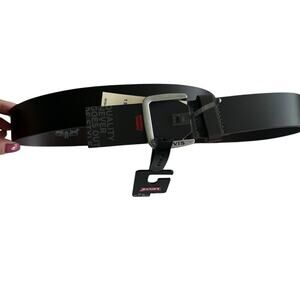 Levi's Black Men's Belt Size 34 100% Bovine Leather NWT